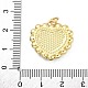 Подвески из латуни из натуральных ракушек KK-U066-13G-3