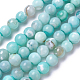 Agate teinte naturelle brins de perles imitation turquoise X-G-P425-02A-6mm-2