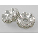 Middle East Rhinestone Spacer Beads X-RSB033NF-01-1