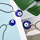 NBEADS DIY Evil Eyes Pendant Necklaces Making Kits DIY-NB0004-78-5