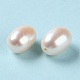 Perle coltivate d'acqua dolce perla naturale PEAR-E020-17-3