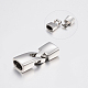 Smooth Surface 304 Stainless Steel Snap Lock Clasps STAS-I037-05-2