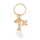 Porte-clés pendentifs en perles acryliques KEYC-JKC00427-5