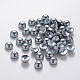 Cabujones de perlas de imitación de plástico abs semiredondos MRMJ-Q092-8mm-D01-1