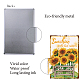 CREATCABIN Sunflower Tin Sign Vintage Metal Signs Iron Painting Retro Metal Tin Sign Plaque Poster Wall Art Garden House Plaque for Bathroom Kitchen Cafe Wall Halloween Christmas Decor 8 x 12 Inch AJEW-WH0157-446-3
