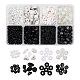 8 styles de perles d'argile polymère faites à la main écologiques CLAY-YW0001-33-1