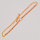 Braccialetto di perline intrecciate con semi di miyuki con stella aperta BJEW-P269-31F-2