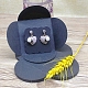 Boîtes à boucles d'oreilles en carton&nbsp;PW-WG487E6-01-1