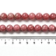 Brins de perles de thulite naturelles G-Z044-A02-04-5