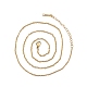 304 Edelstahl-Kabelketten-Halskette für Männer und Frauen NJEW-N050-A04-G20-1