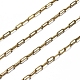 Brass Paperclip Chains CHC-S008-001C-AB-2
