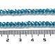 Chapelets de perles en verre électroplaqué X-EGLA-R048-3mm-17-3