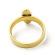 Вакуумное покрытие 304 овальное кольцо из нержавеющей стали с кольцом на палец Девы Марии для женщин RJEW-A013-02G-01-2