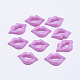 Cabochons en forme de lèvre en acrylique X-BUTT-E024-A-02-1