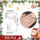 Arricraft 200 pz ornamenti in schiuma di plastica tappi appendiabiti FIND-AR0003-42A-2