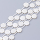 Perles de coquillage blanc naturel X-SSHEL-Q298-06-1