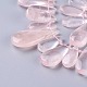 Madagascar naturel rose perles de quartz brins G-F645-12-2