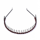 Accesorios de pelo y fornituras de la banda para el cabello de hierro OHAR-S195-09A-1