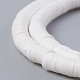 Eco-Friendly Handmade Polymer Clay Beads X-CLAY-R067-4.0mm-17-2