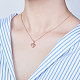 Shegrace 925 collar con colgante de plata esterlina JN682A-3