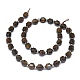 Chapelets de perles en bronzite naturel G-O201B-62A-3
