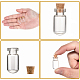 Glass Jar Bead Containers X-CON-Q017-4