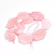 Granos naturales de abalorios de cuarzo rosa G-S268-08-2