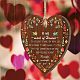 Heart with Word Wooden Hanging Plate HJEW-WH0037-005-7