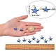 Кулоны с эмалью из латуни KK-SZ0004-30-2