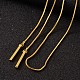 Heart Long Adjustable Alloy Rhinestone Lariat Necklaces NJEW-F194-08G-5