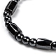 Magnetic Hematite Bracelets X-BJEW-Q005-3
