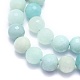 Natural Amazonite Beads Strands G-K310-A02-8mm-3