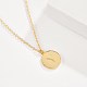 Brass Initial Pendant Necklace NJEW-BB35341-Y-2