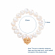 Anelli elasticizzati con perle d'acqua dolce naturali coltivate RJEW-JR00302-01-4