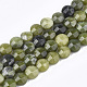 Natürliche kanadische Jade Perlen Stränge G-T108-45-1