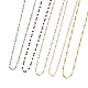 Handgefertigte Perlenketten aus Glasperlen NJEW-JN03185-1