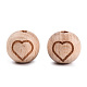 Perline in legno di faggio incise WOOD-N015-04A-3