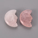 Perlas naturales de cuarzo rosa G-T132-029-2