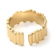 304 anello per polsino aperto a torsione in acciaio inossidabile da donna RJEW-I098-19G-3