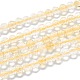 Chapelets de perles de citrine naturelle G-H266-14B-1