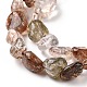 Chapelets de perles en quartz de rutile naturel G-A208-05-4