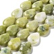 Jade de xinyi naturel / brins de perles de jade du sud de la Chine G-L242-34-1