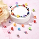 50Pcs Resin Beads RESI-YW0001-16-8