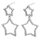 Серьги-гвоздики из латуни KK-N232-104P-NF-4
