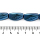 Chapelets de perles en hématite synthétique électrolytique sans magnétiques G-P518-01C-4