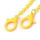 Personalized ABS Plastic Cable Chain Necklaces NJEW-JN02996-M-3