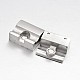 Cuboid 304 Stainless Steel Magnetic Clasps STAS-N076-12-3