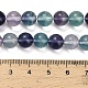 Natürlichen Fluorit Perlen Stränge&nbsp;G-L634-B04-8mm-5