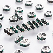 Латунь марки А горный хрусталь Spacer бисер RSB036NF-12