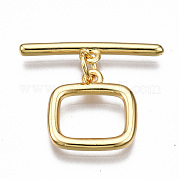 Латуни Переключить застежками KK-T063-100G-NF